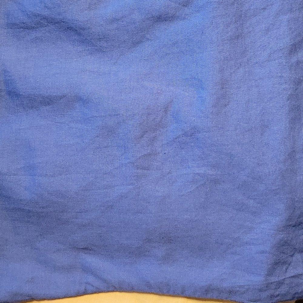 Kasper Linen/cotton button down shirt size 6 - Picture 6 of 9